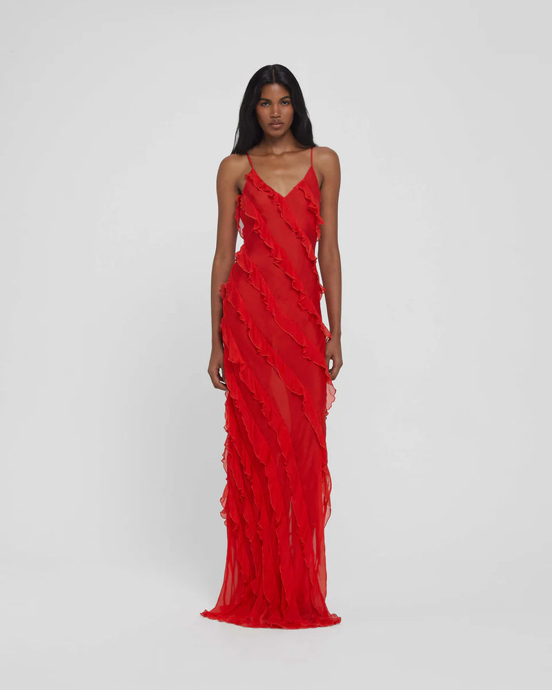 Vestido Longo Tule Malu | Últimas Unidades