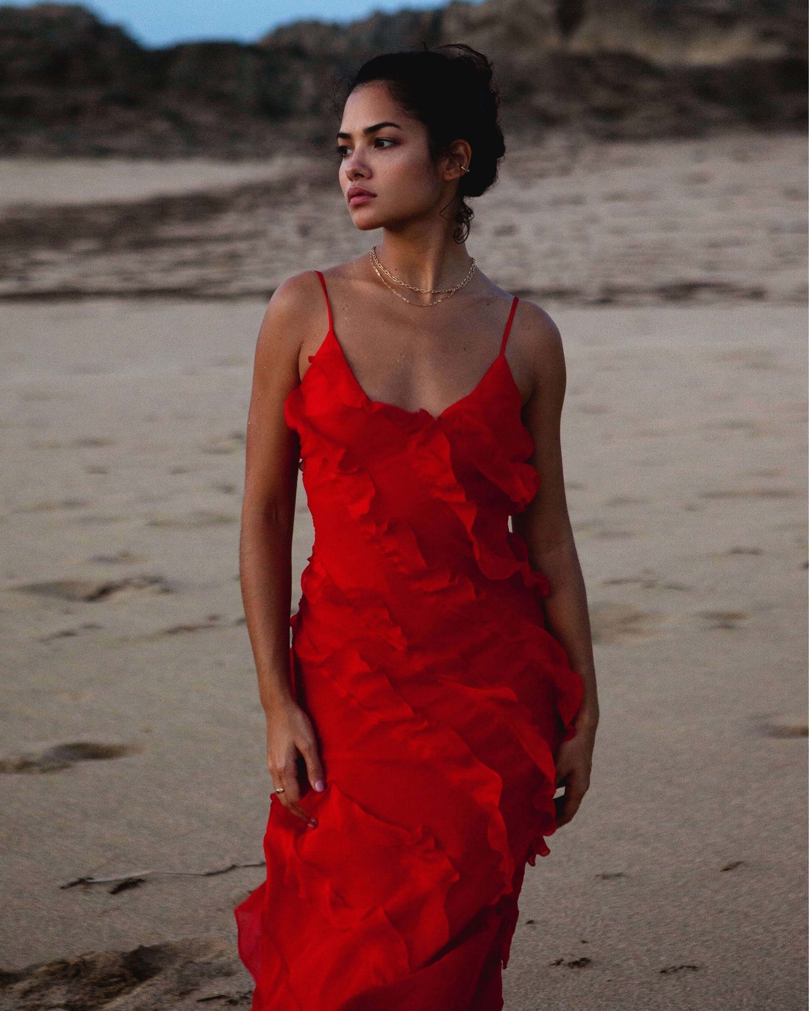 Vestido Longo Tule Malu | Últimas Unidades