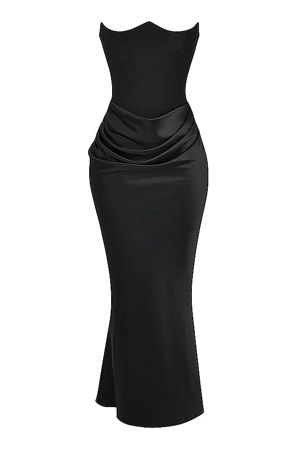 Vestido Longo Corset Malévola