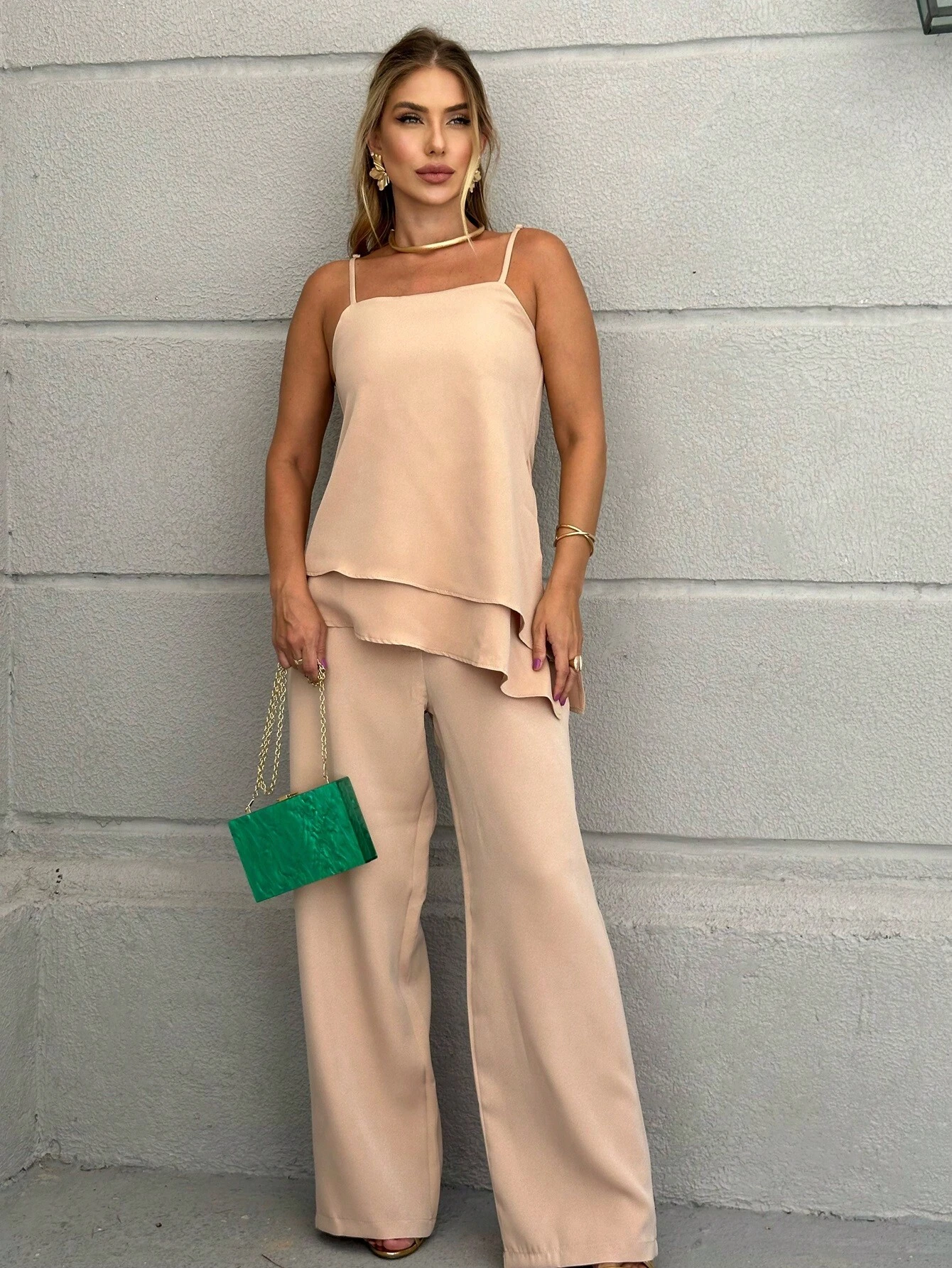 Conjunto Feminino Bege Verona