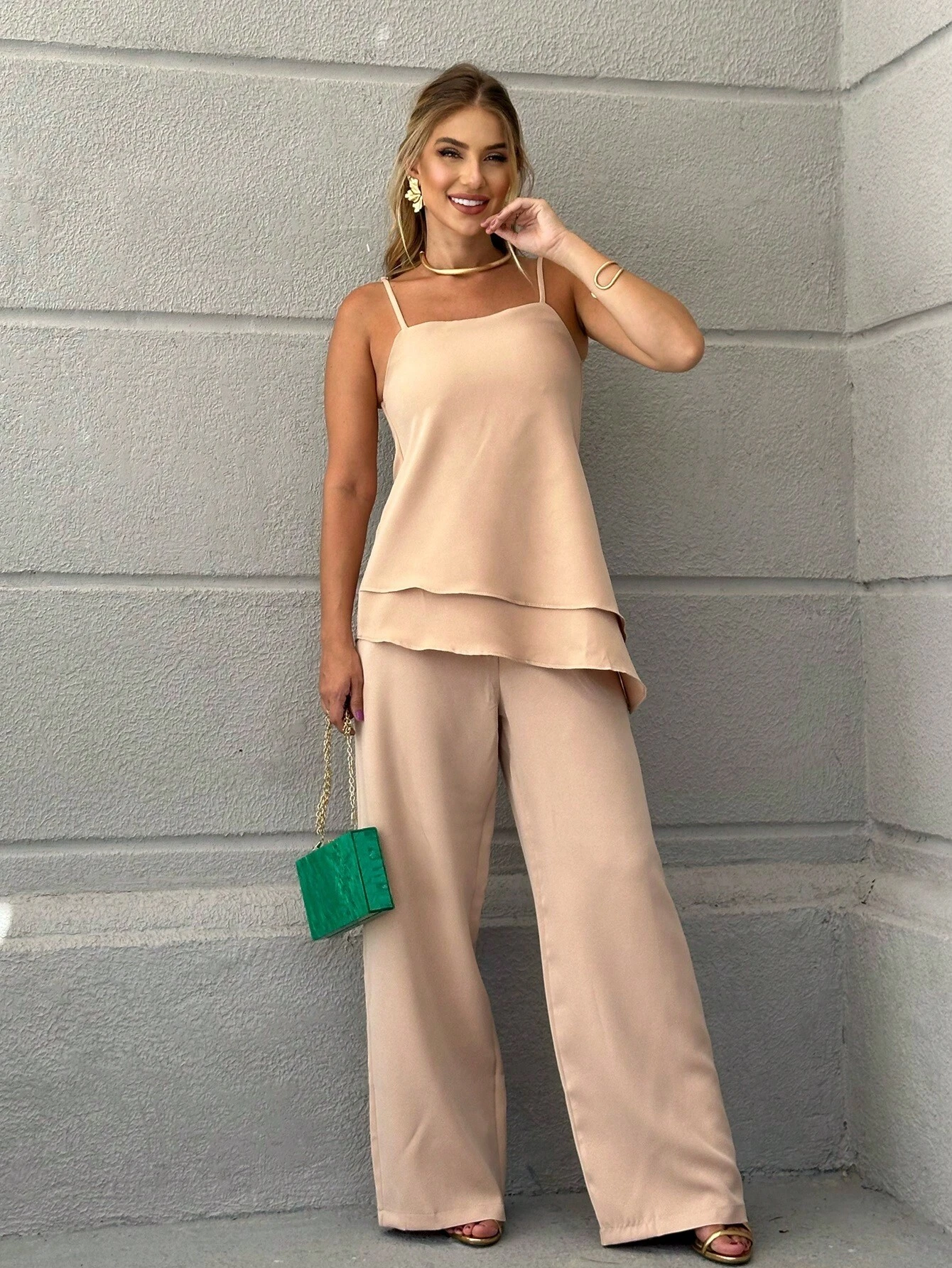 Conjunto Feminino Bege Verona