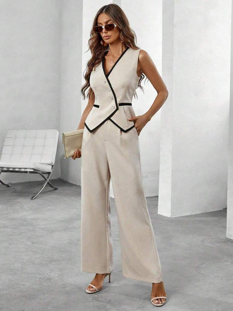 Conjunto Feminino Calça & Blusa – Elegância Atemporal