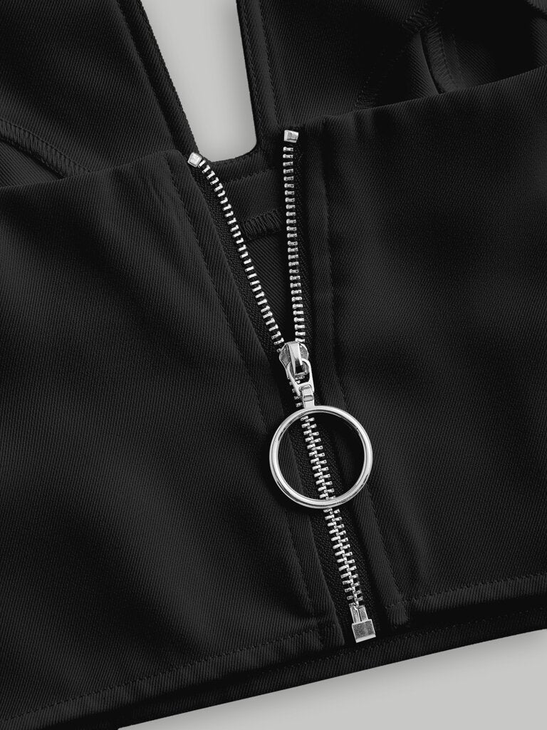 Conjunto Feminino Preto Sintra – Calça & Blusa