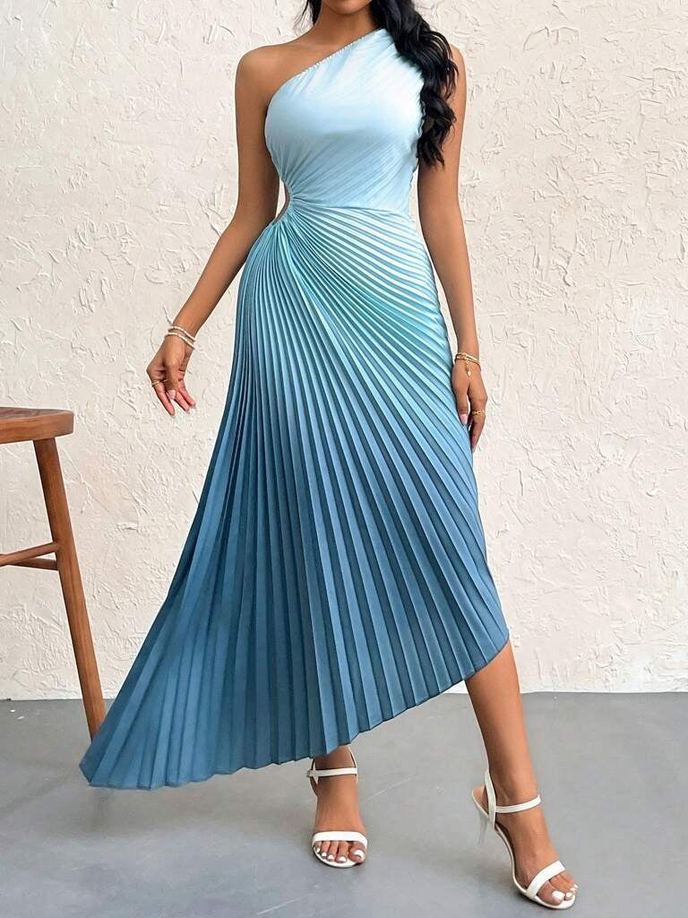 Vestido Longo Azul Atenas
