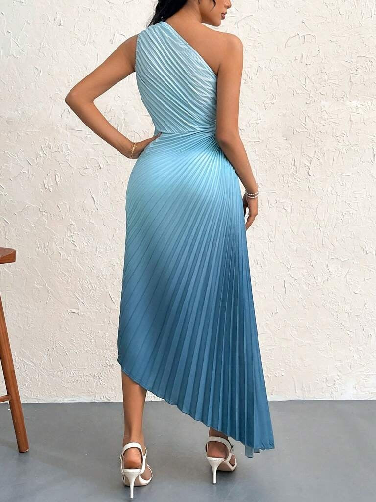 Vestido Longo Azul Atenas