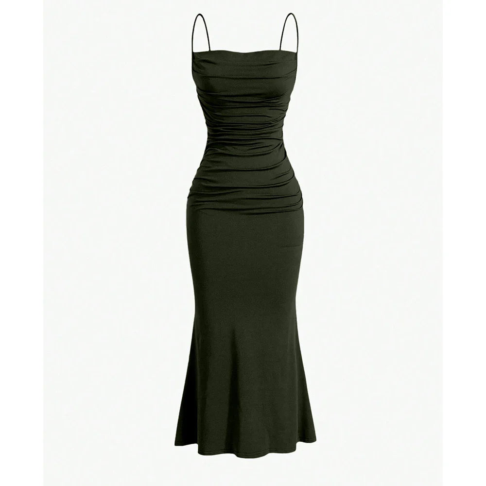 Vestido Midi Sereia Bárbara