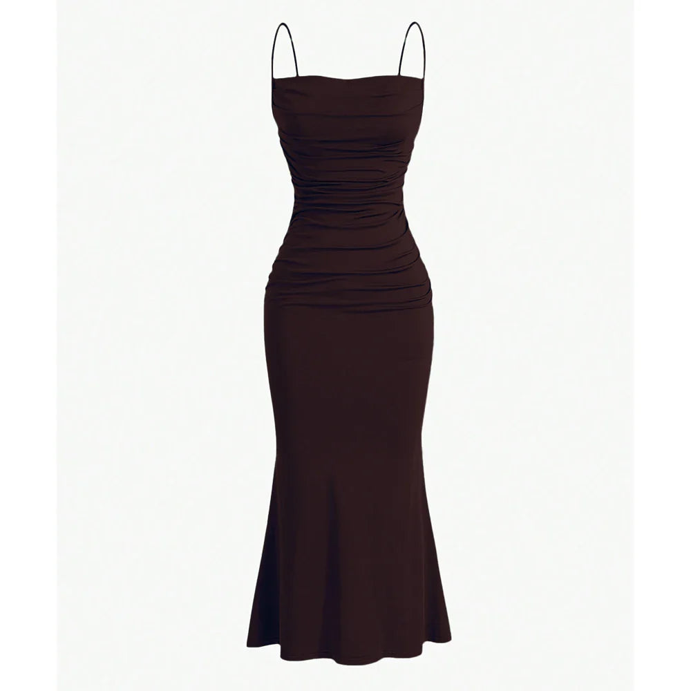 Vestido Midi Sereia Bárbara