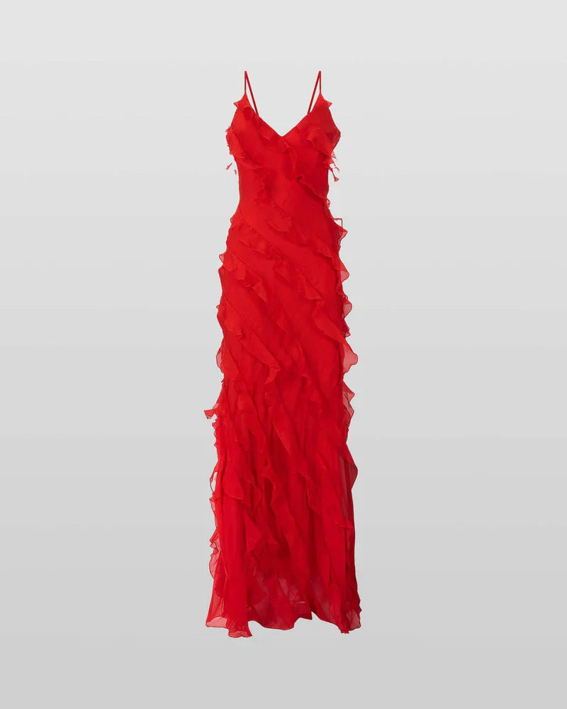 Vestido Longo Tule Malu | Últimas Unidades