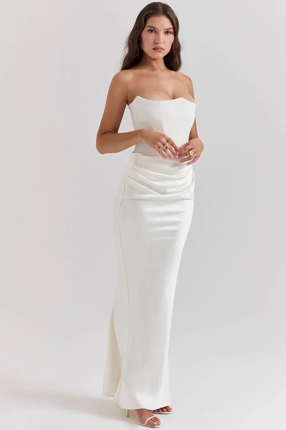 Vestido Longo Corset Malévola