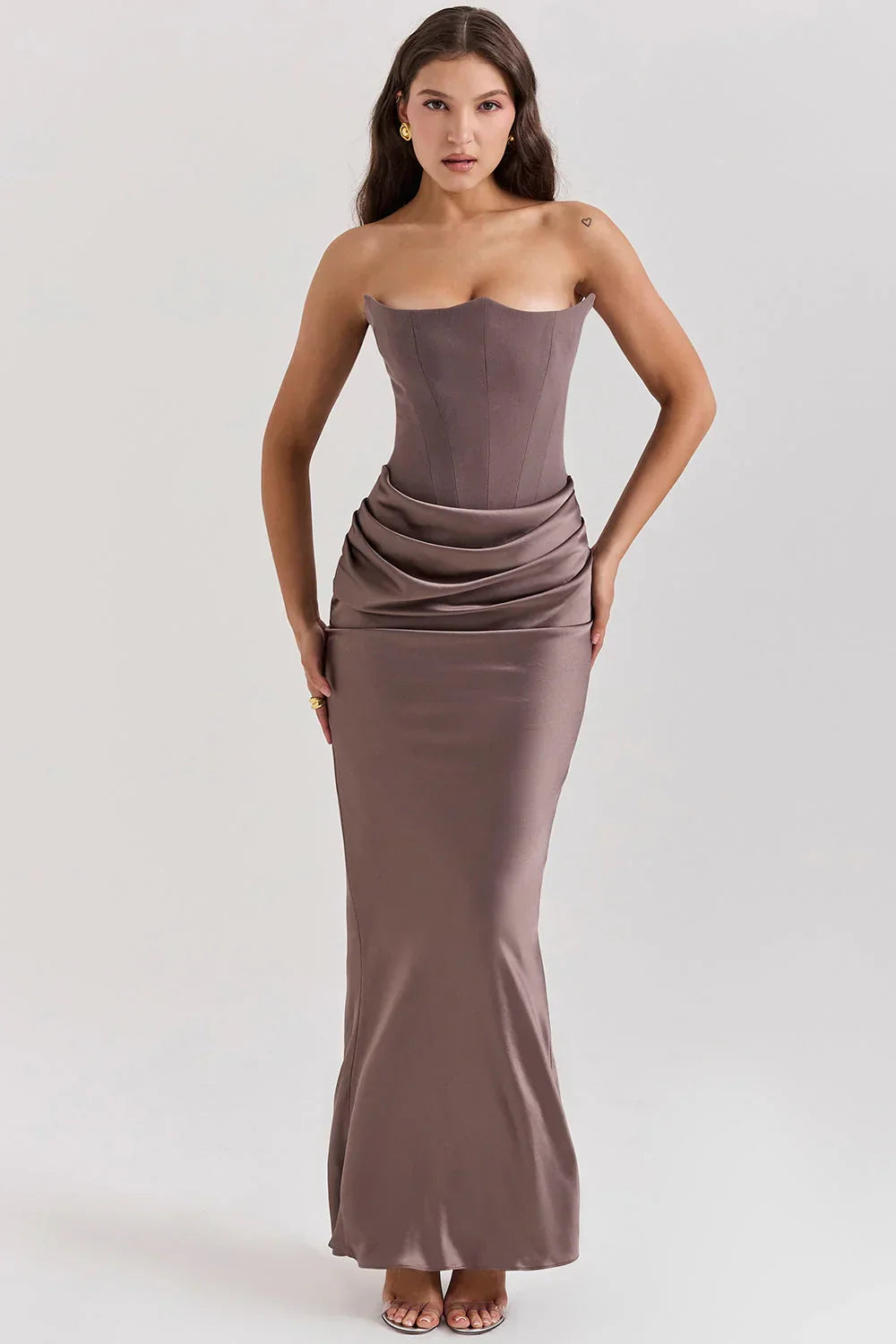 Vestido Longo Corset Malévola