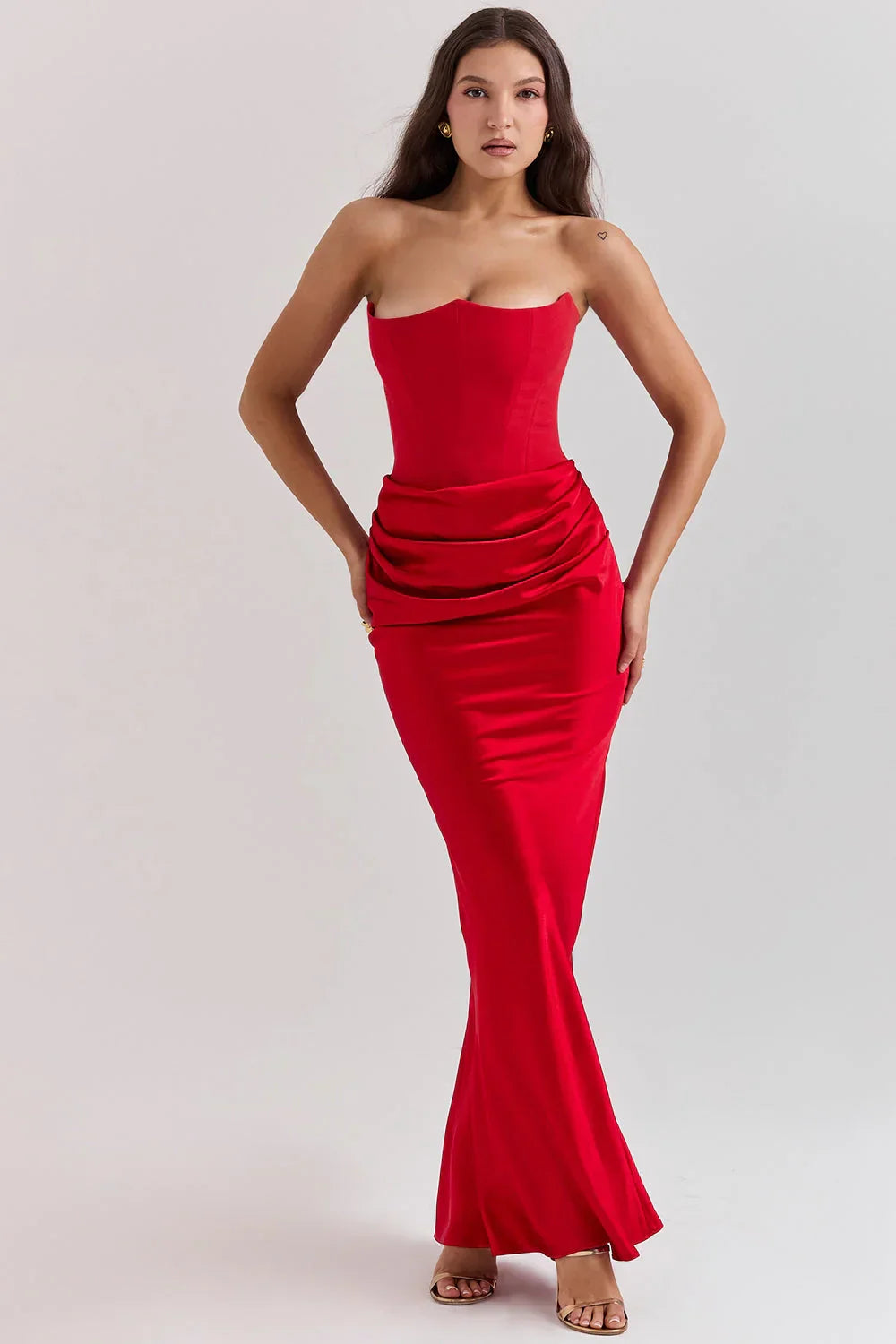 Vestido Longo Corset Malévola