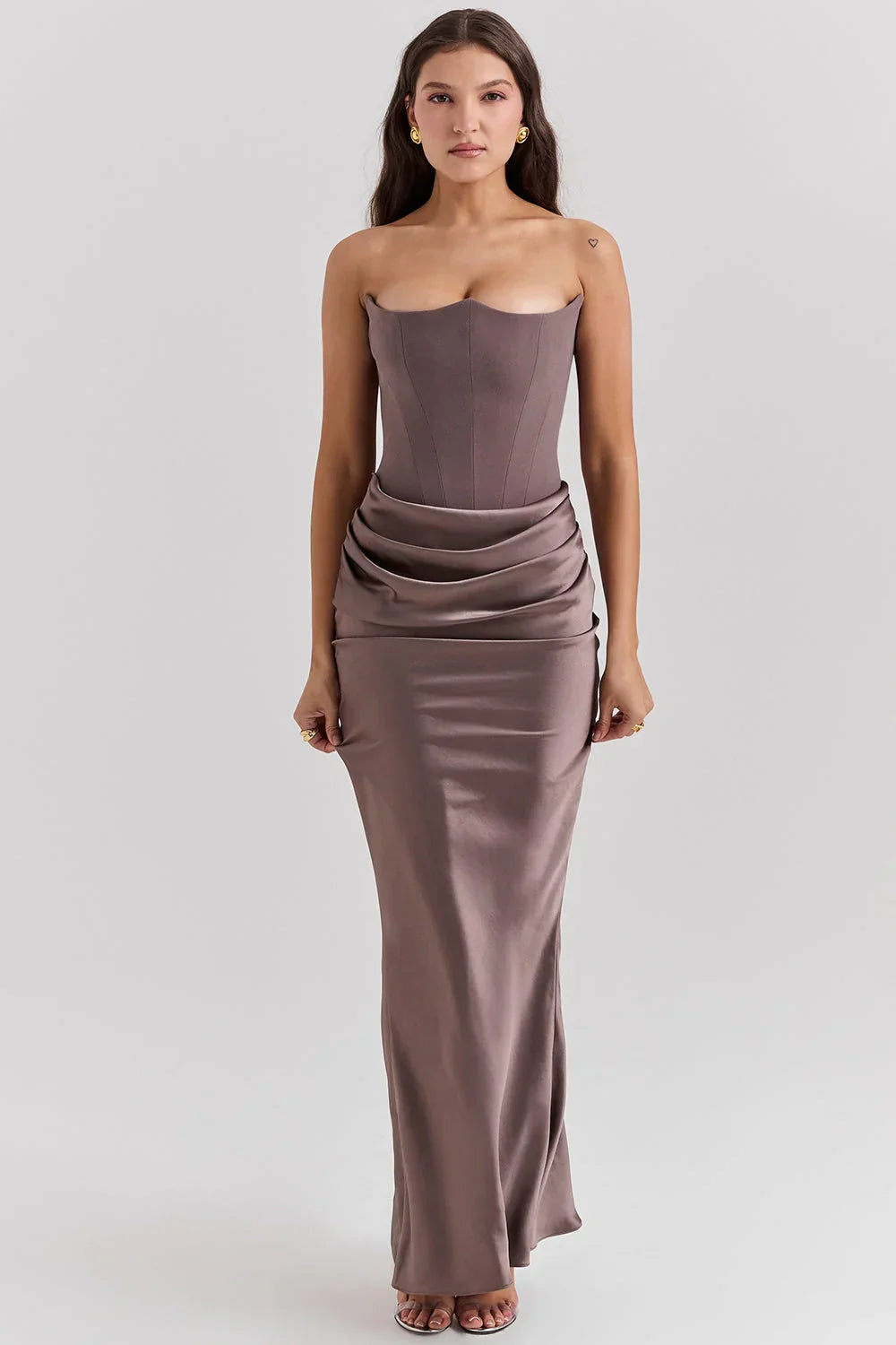 Vestido Longo Corset Malévola