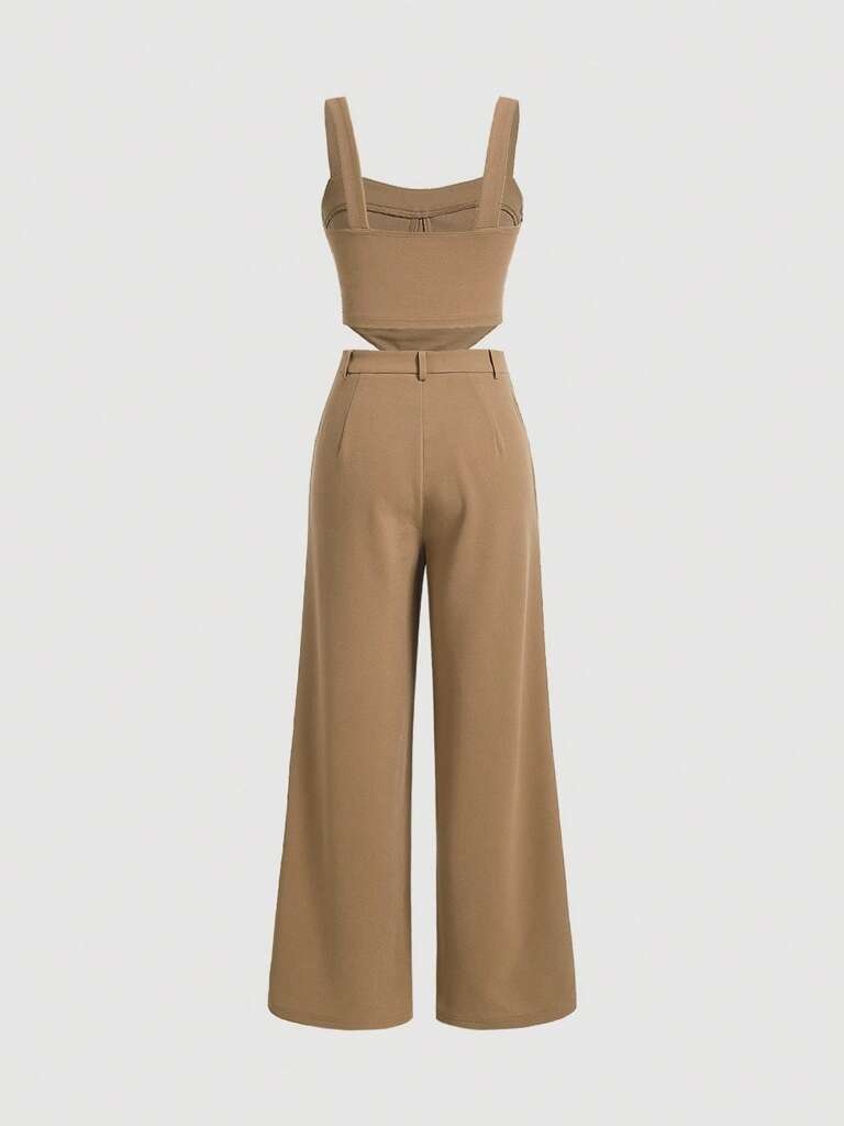 Conjunto Feminino Krabi – Alfaiataria Bege