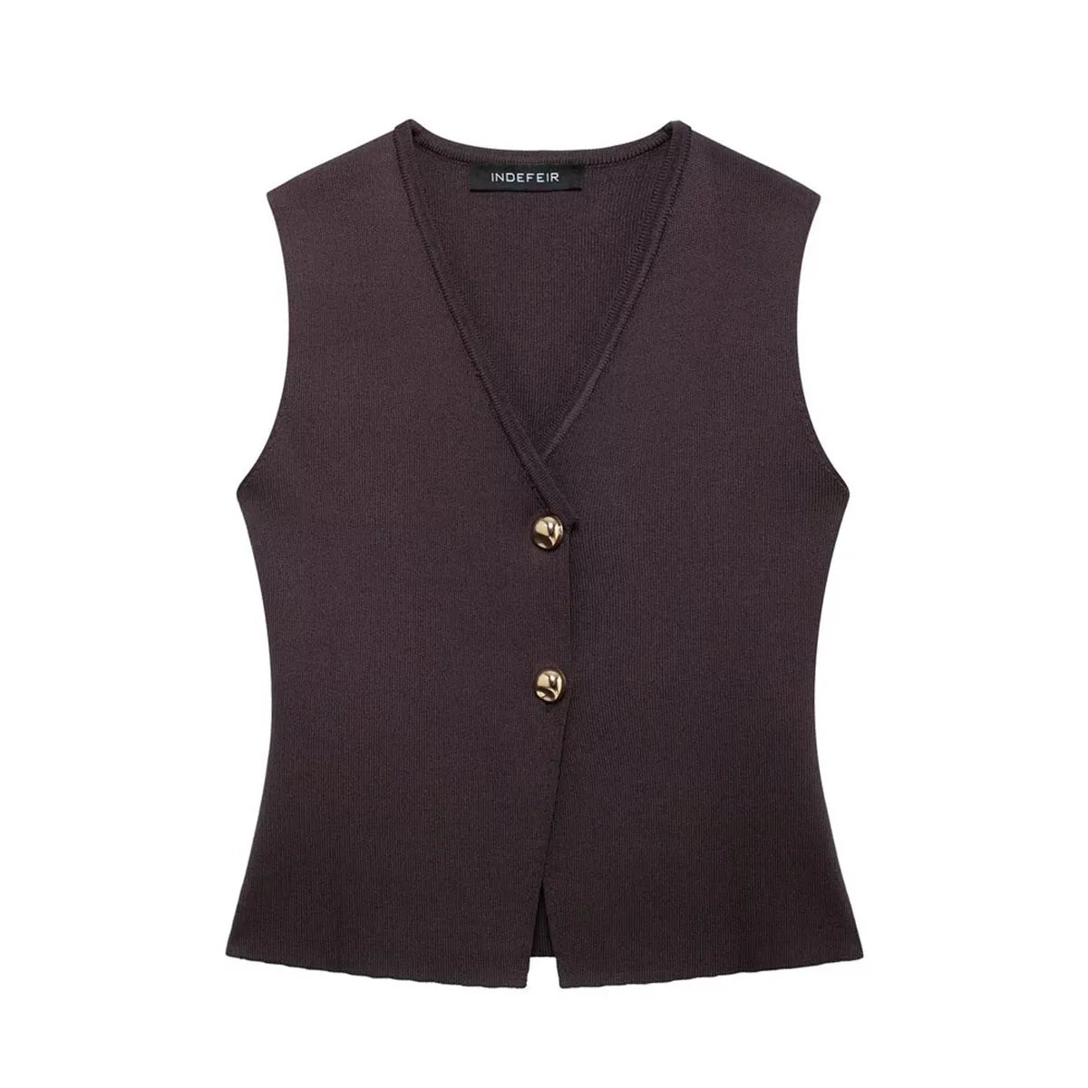 Conjunto Feminino Rute – Blusa Decote V & Saia Cintura Alta