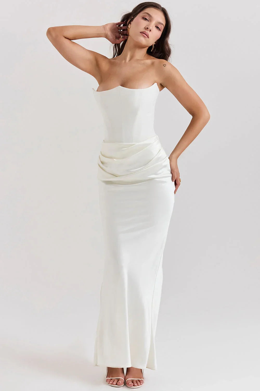 Vestido Longo Corset Malévola