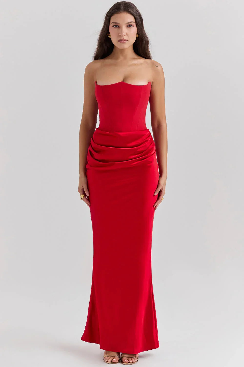 Vestido Longo Corset Malévola