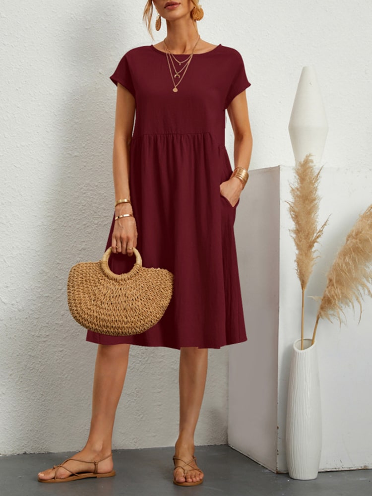 Vestido Curto Grécia