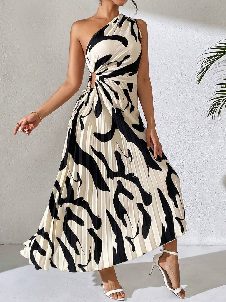 Vestido Longo Estampado Helena
