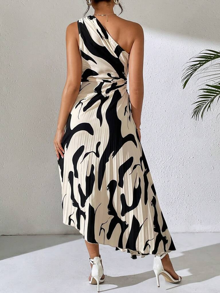 Vestido Longo Estampado Helena