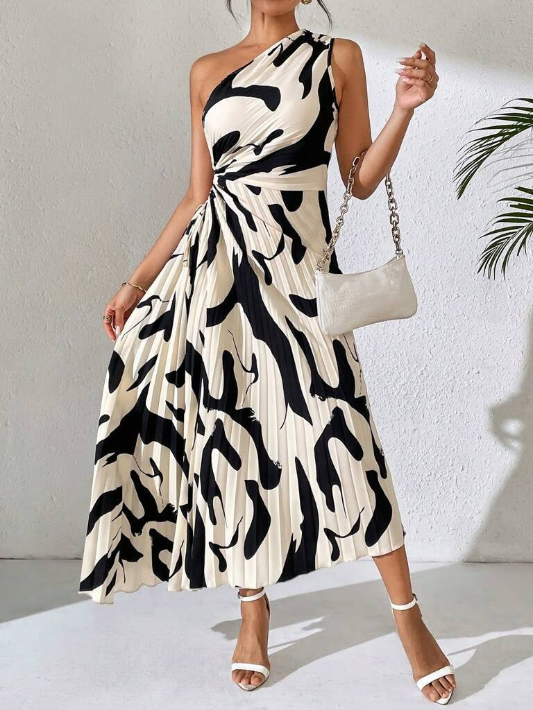 Vestido Longo Estampado Helena