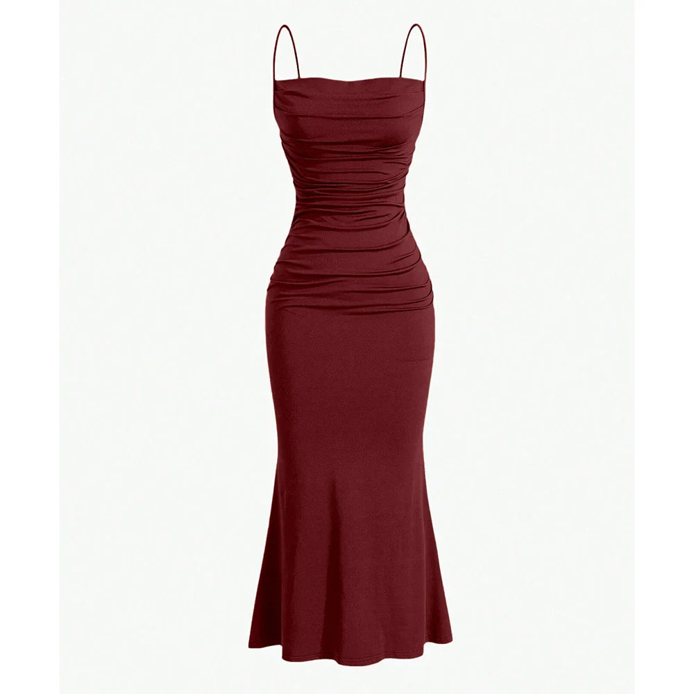 Vestido Midi Sereia Bárbara