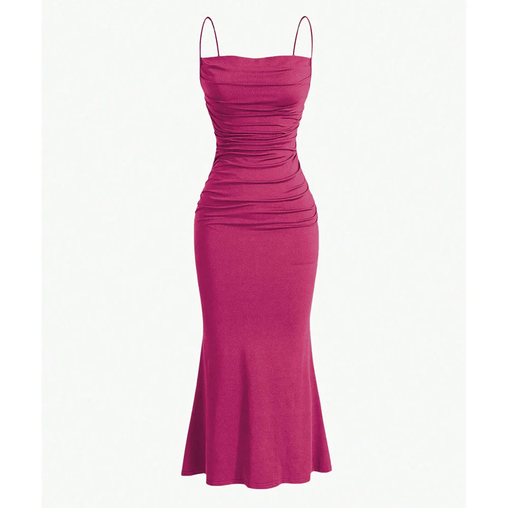 Vestido Midi Sereia Bárbara