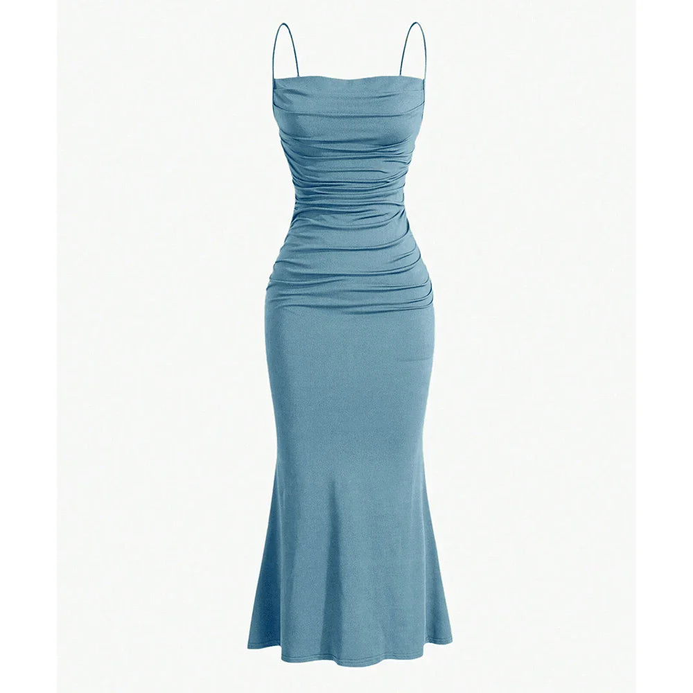Vestido Midi Sereia Bárbara