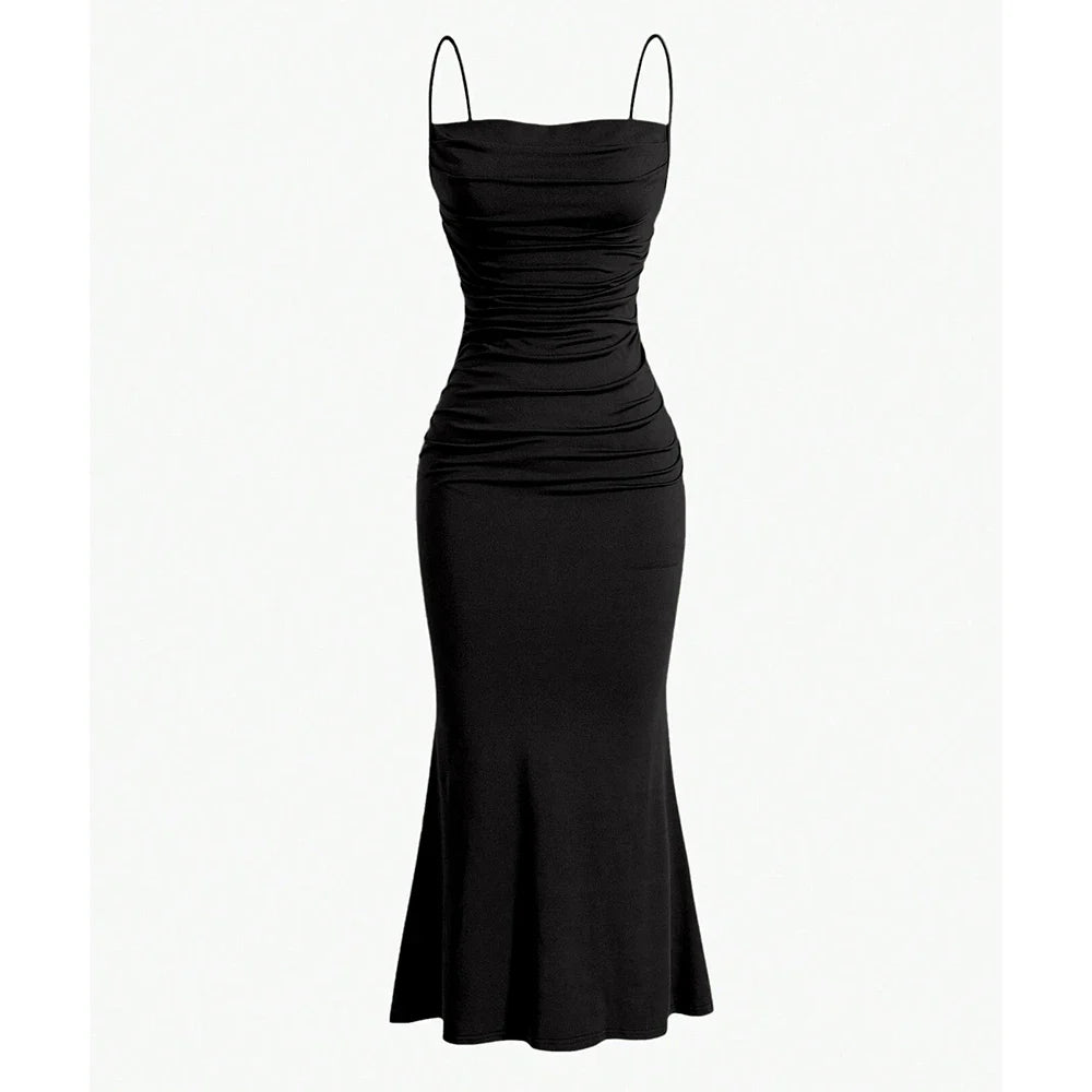 Vestido Midi Sereia Bárbara